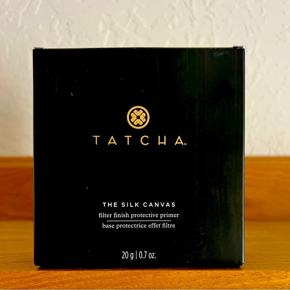 Tatcha Silk Canvas Filter Finish Protective Primer. 0.7oz. NWOT